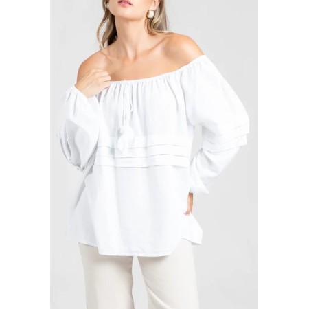 BLOUSE EN LIN HARMONIE