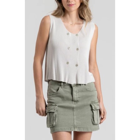 GILET CROISE