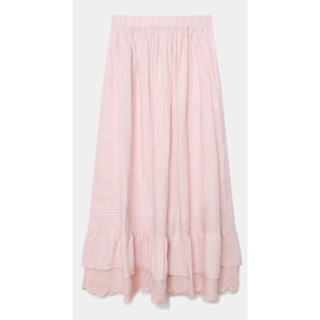 HARMONIES POPLIN SKIRT
