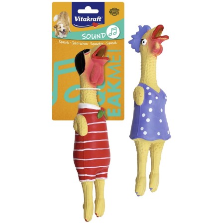 Latex Chicken Dog Toy - Vitakraft