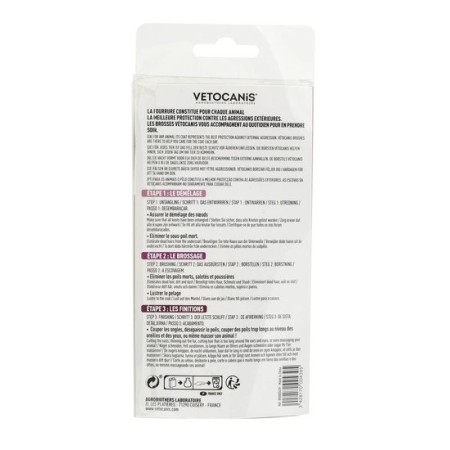 Brosse Pour Chat Carde X1 - Vetocanis