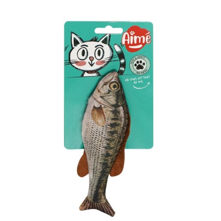 Peluche Pour Chat Poisson X1 - Aime
