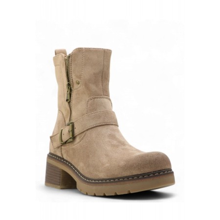 Block heel ankle boots