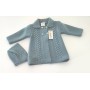 BABY WINTER COAT HOOD KNIT