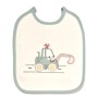 BABY BIB EMBROIDERED TIE SHEATH 18×20 CM MES MIGNONS