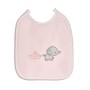BABY BIB WITH EMBROIDERED ELEPHANT TIE 18×20 CM MY CUTE ONES